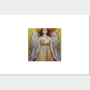 golden  angel Posters and Art